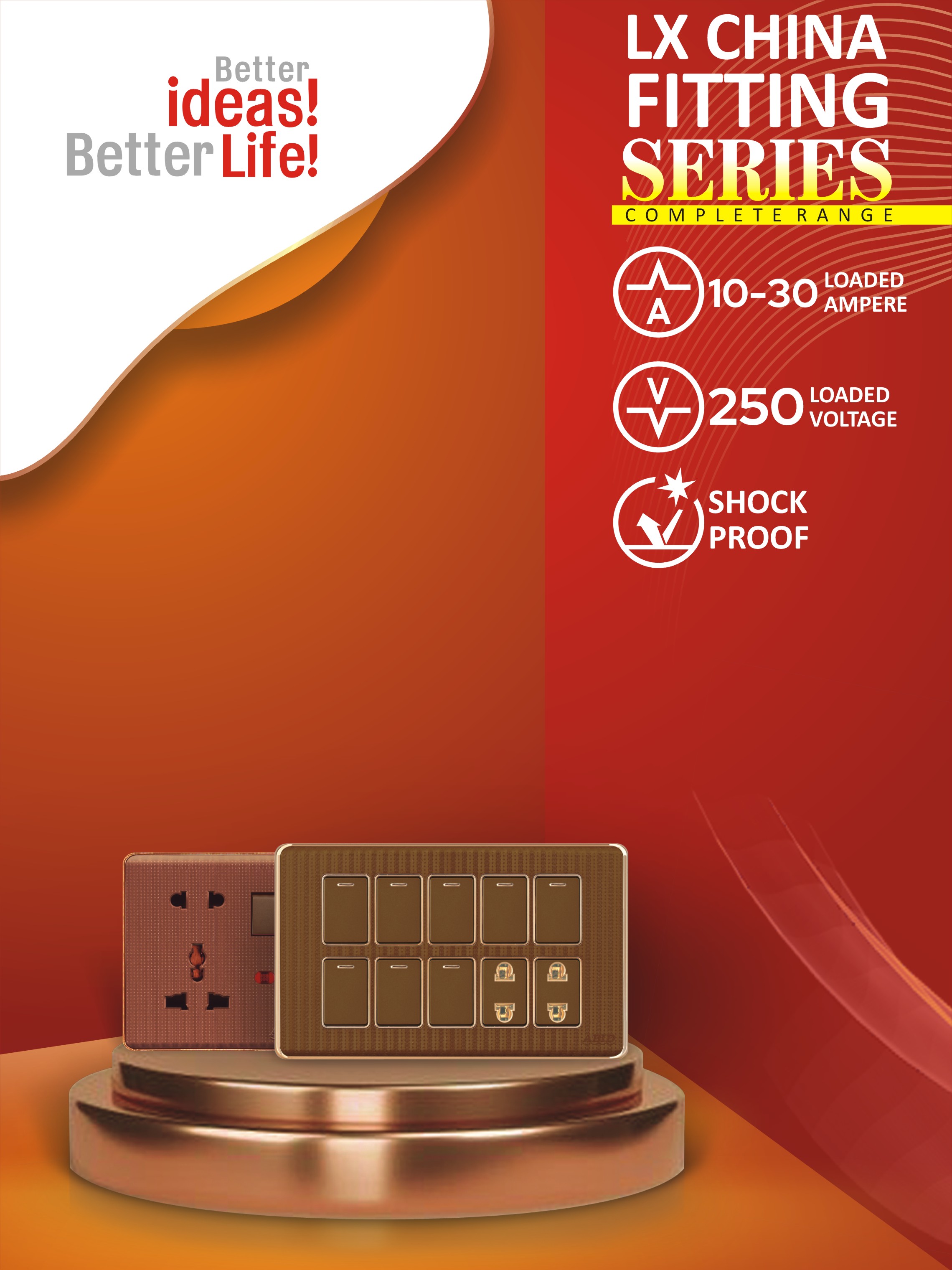 LX China Fitting (Brown)