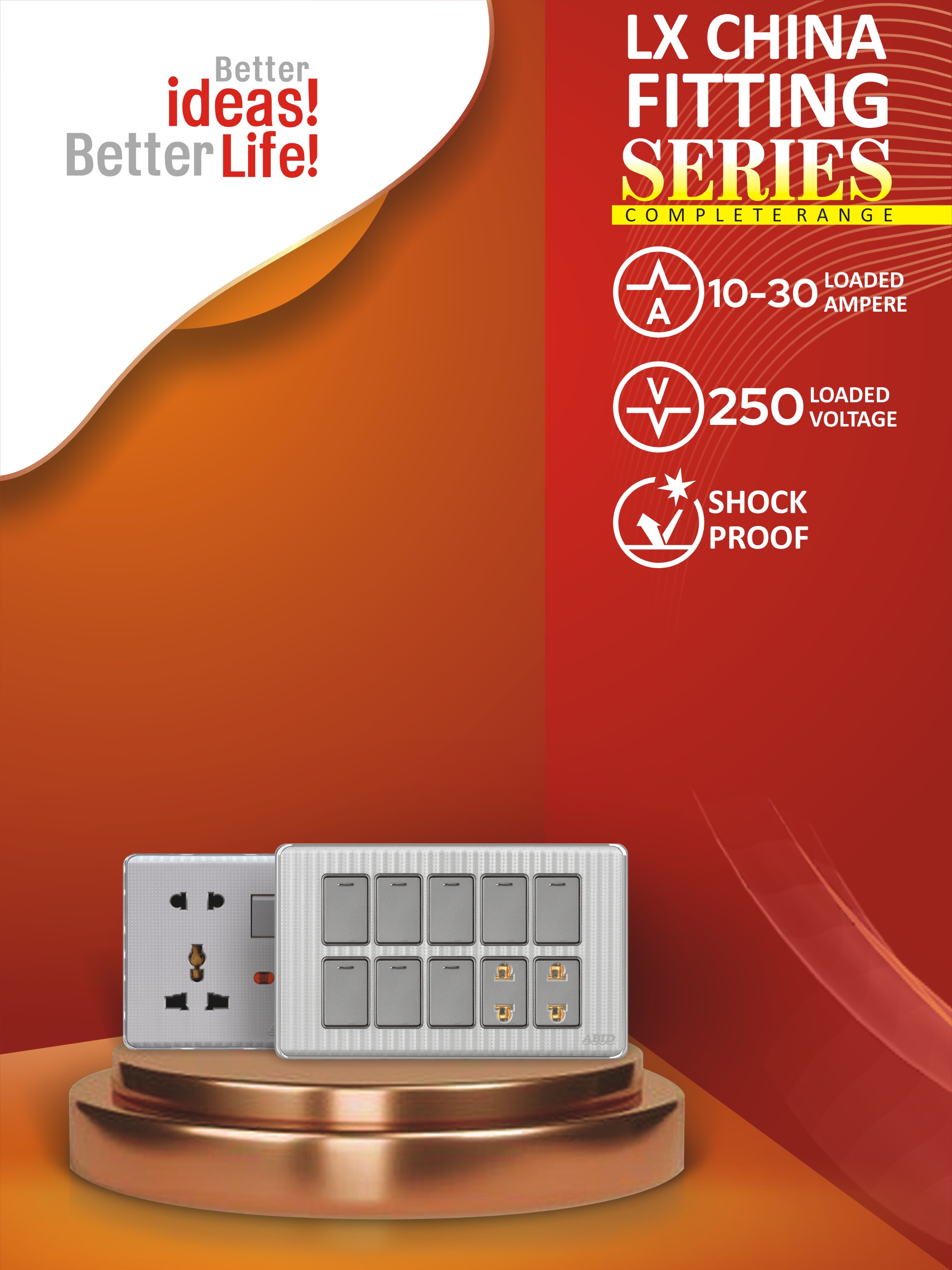 LX China Fitting (Sliver)