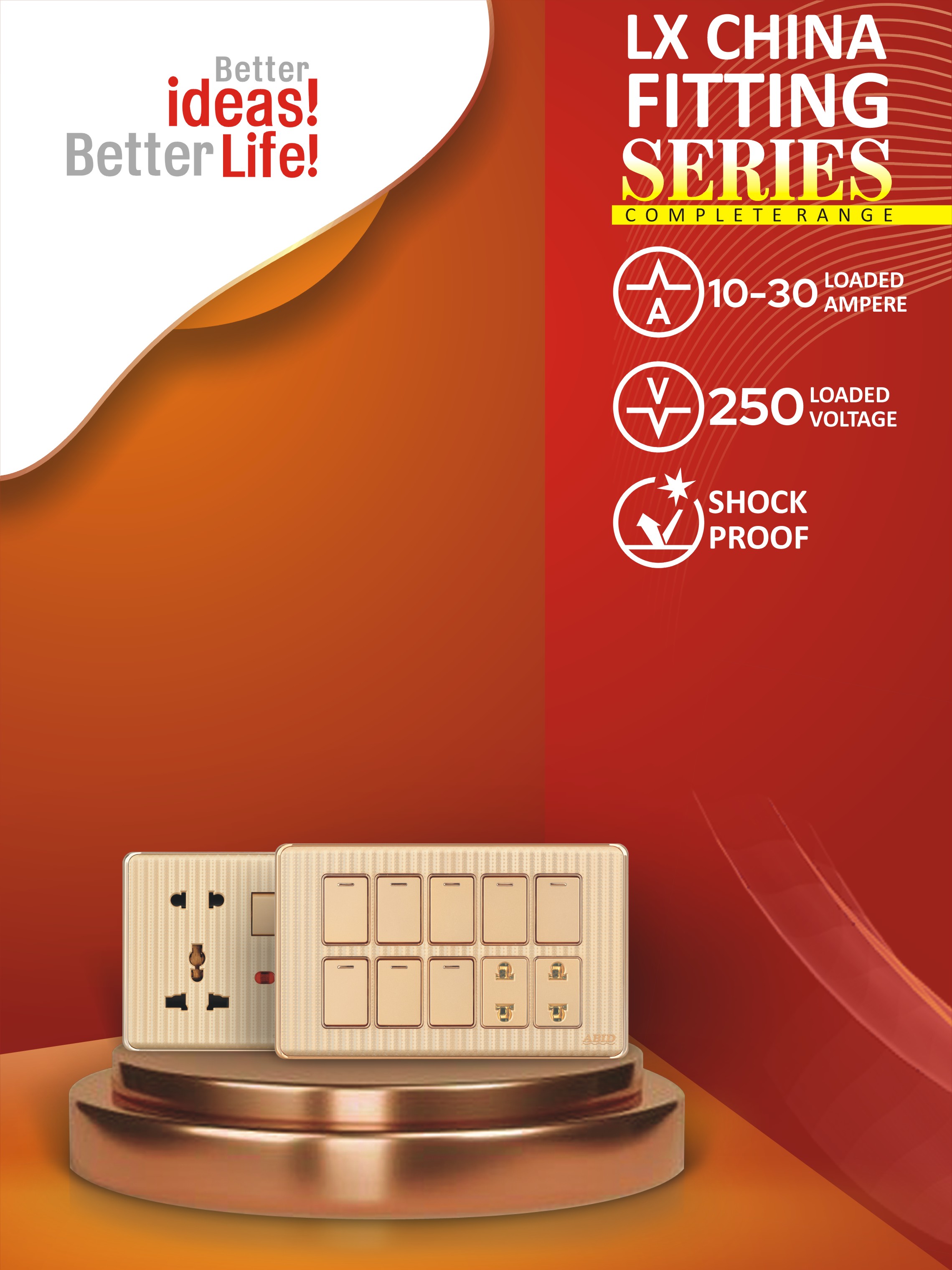 LX China Fitting (Golden)