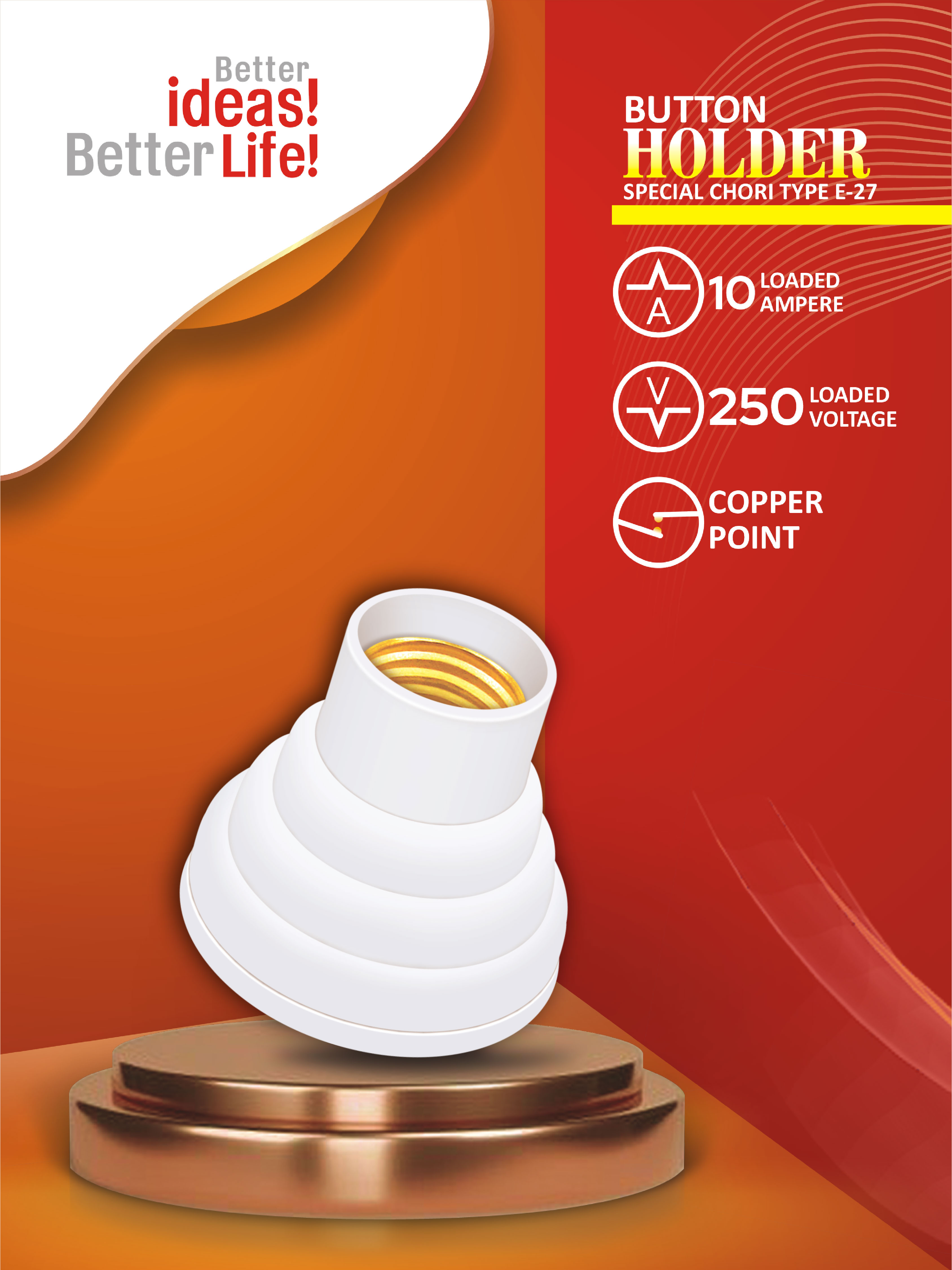 Button Holder Special Choori Wala E-27