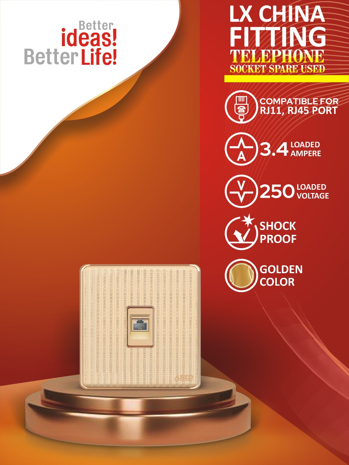 Spare Telephone Socket