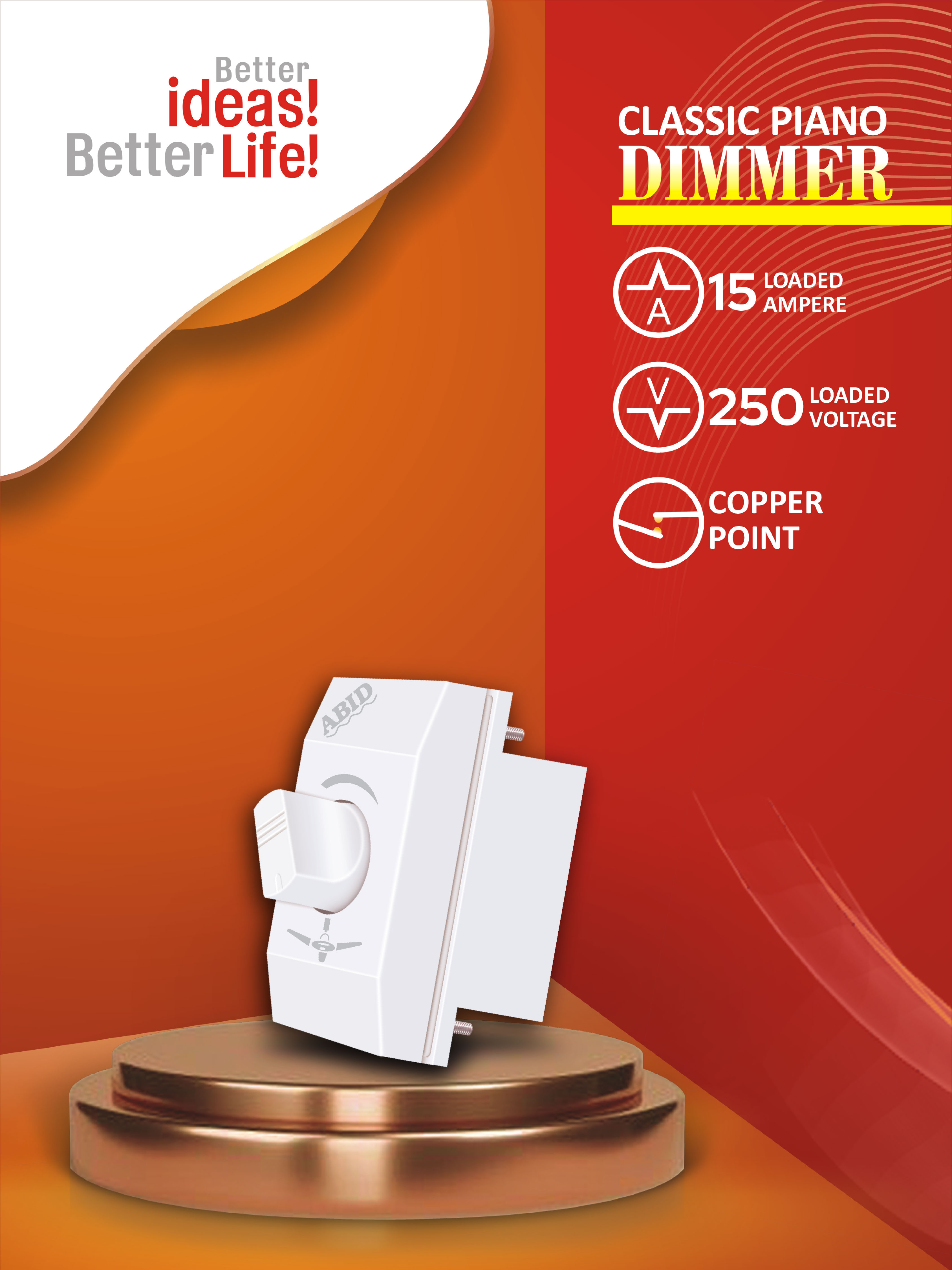 Classic Piano Dimer (15A)