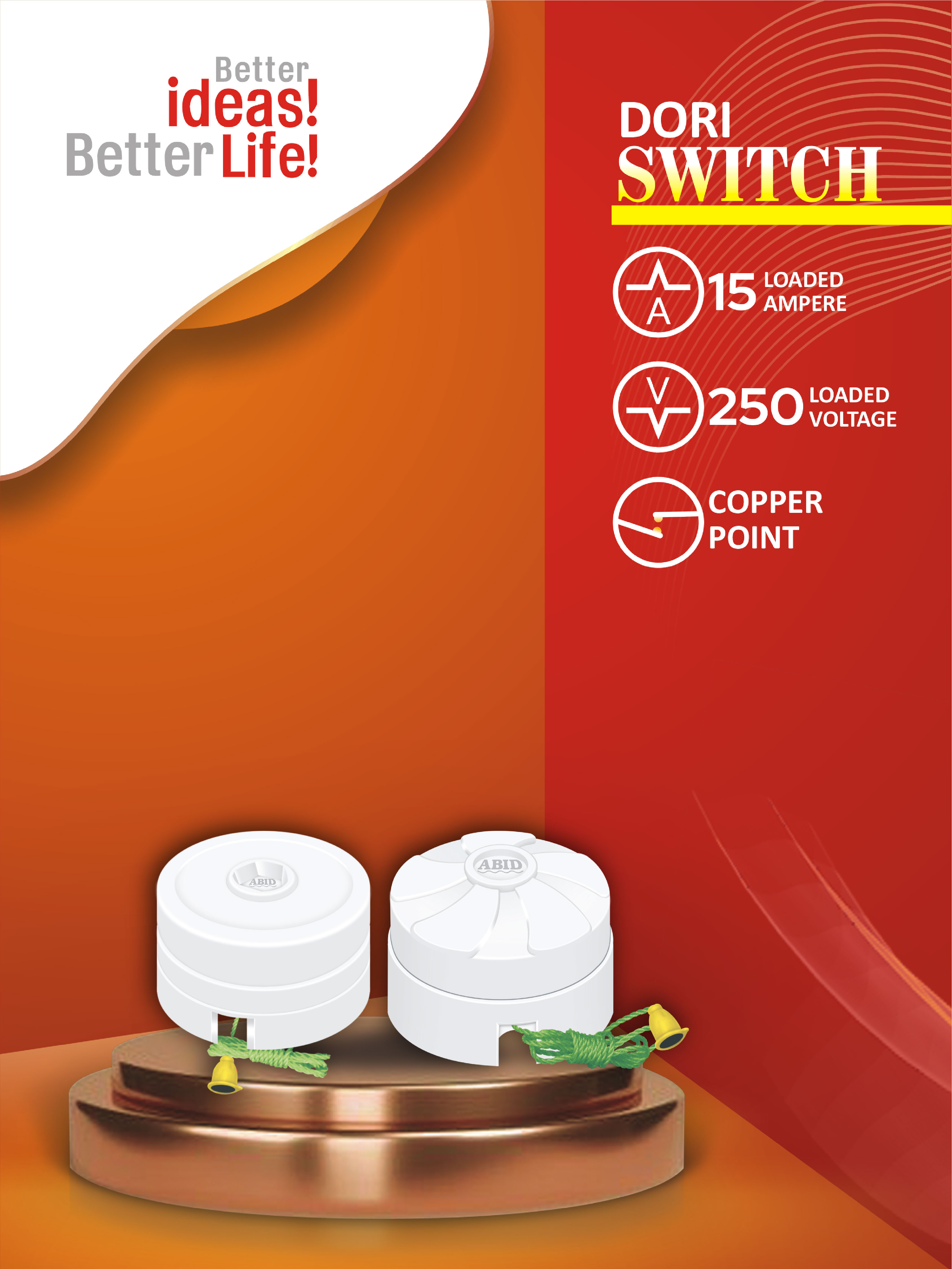 Dori Switch 15A Bakelite