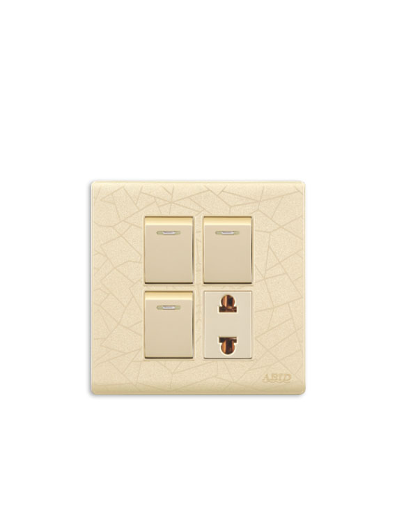 Three Switch One Socket(1)