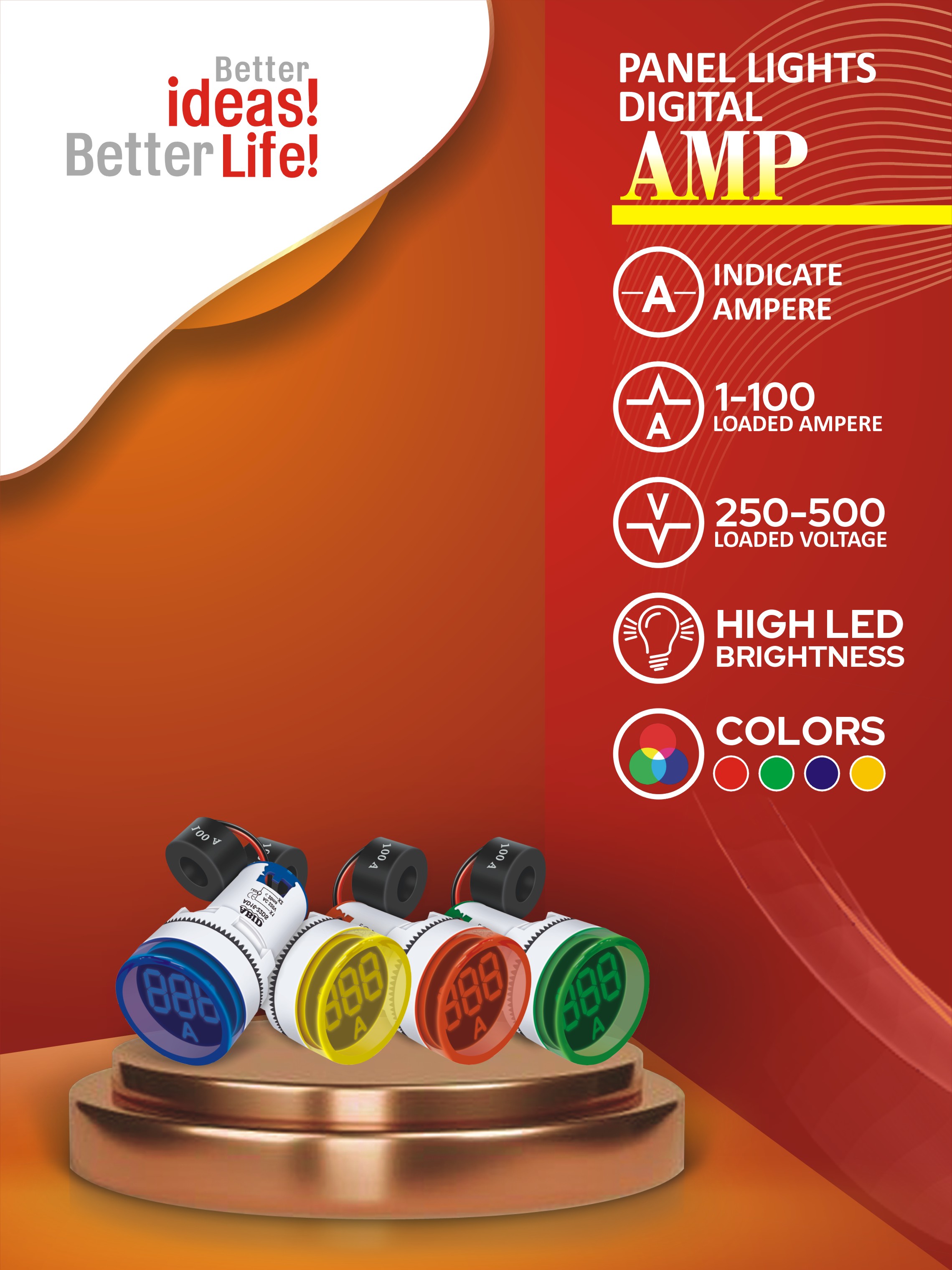 Panel Light Digital Amp