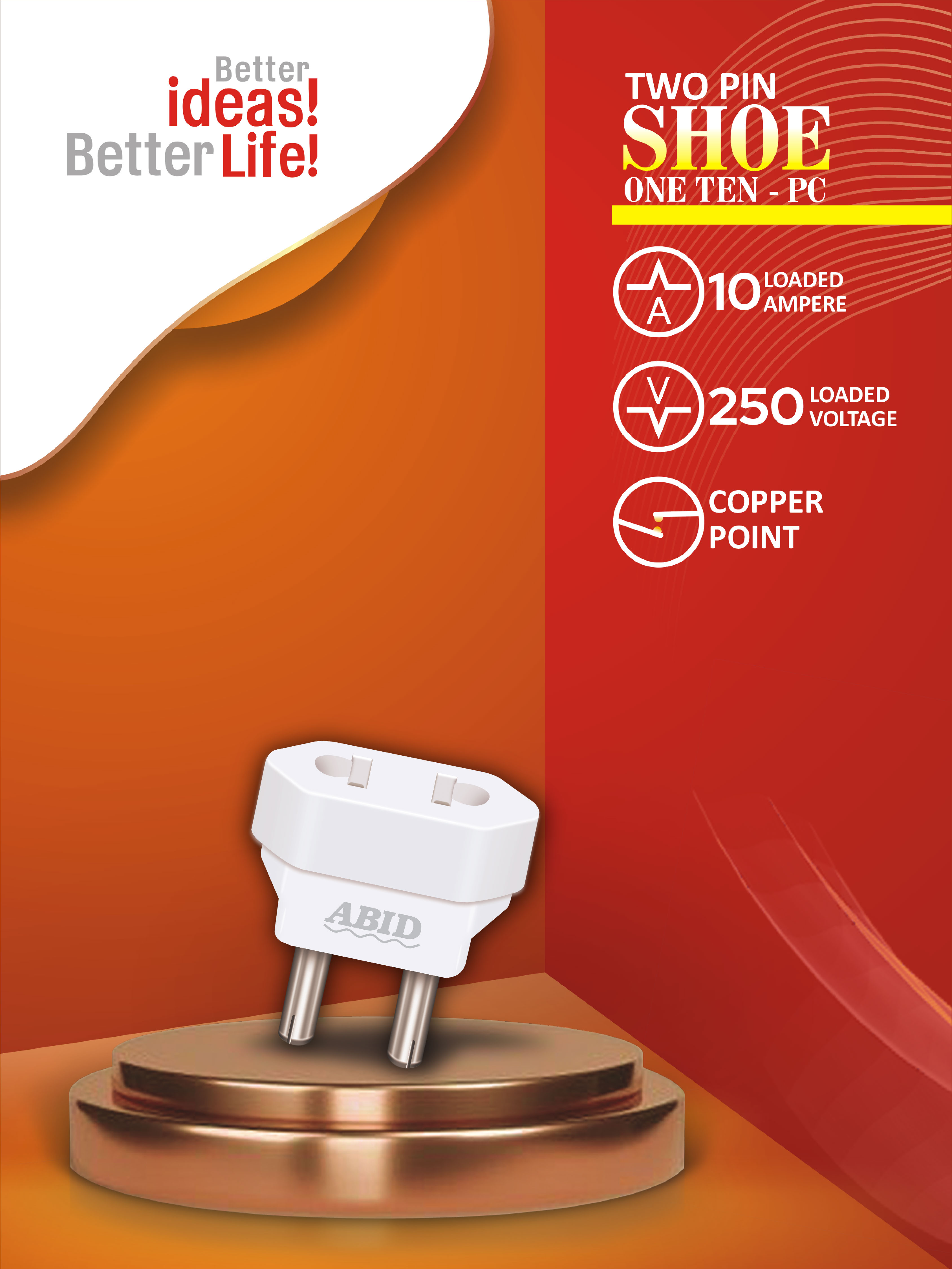 Two Pin Shoe One Ten PC