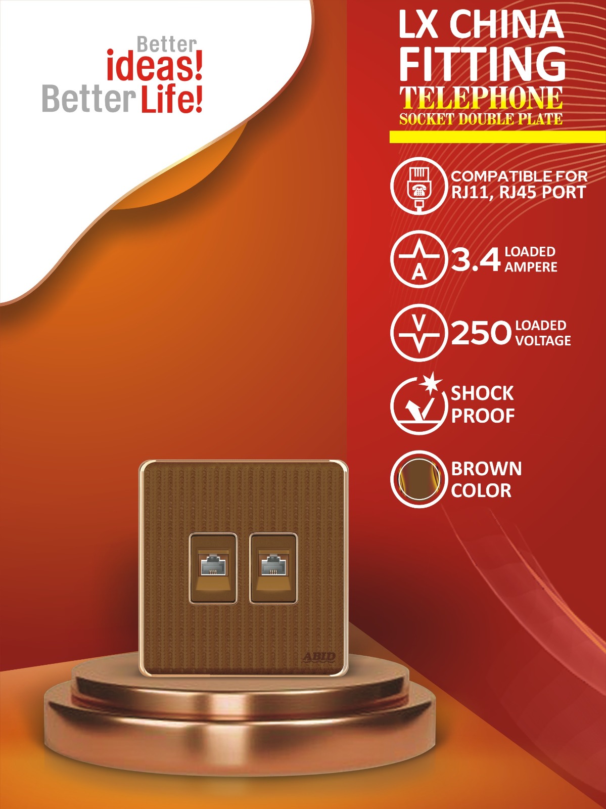 Double Telephone Plate