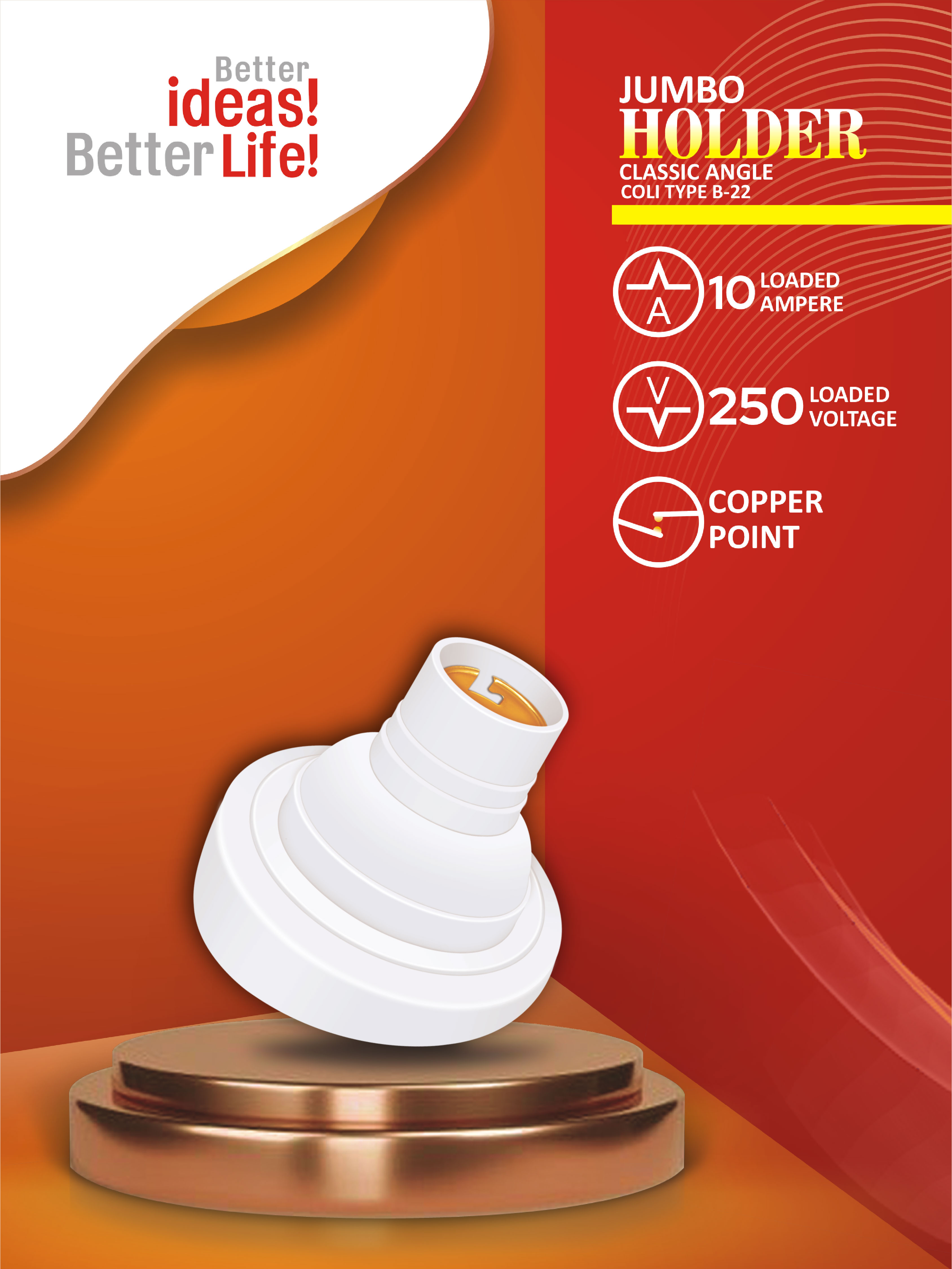 Jumbo Holder Classic Angle Koli Wala B-22