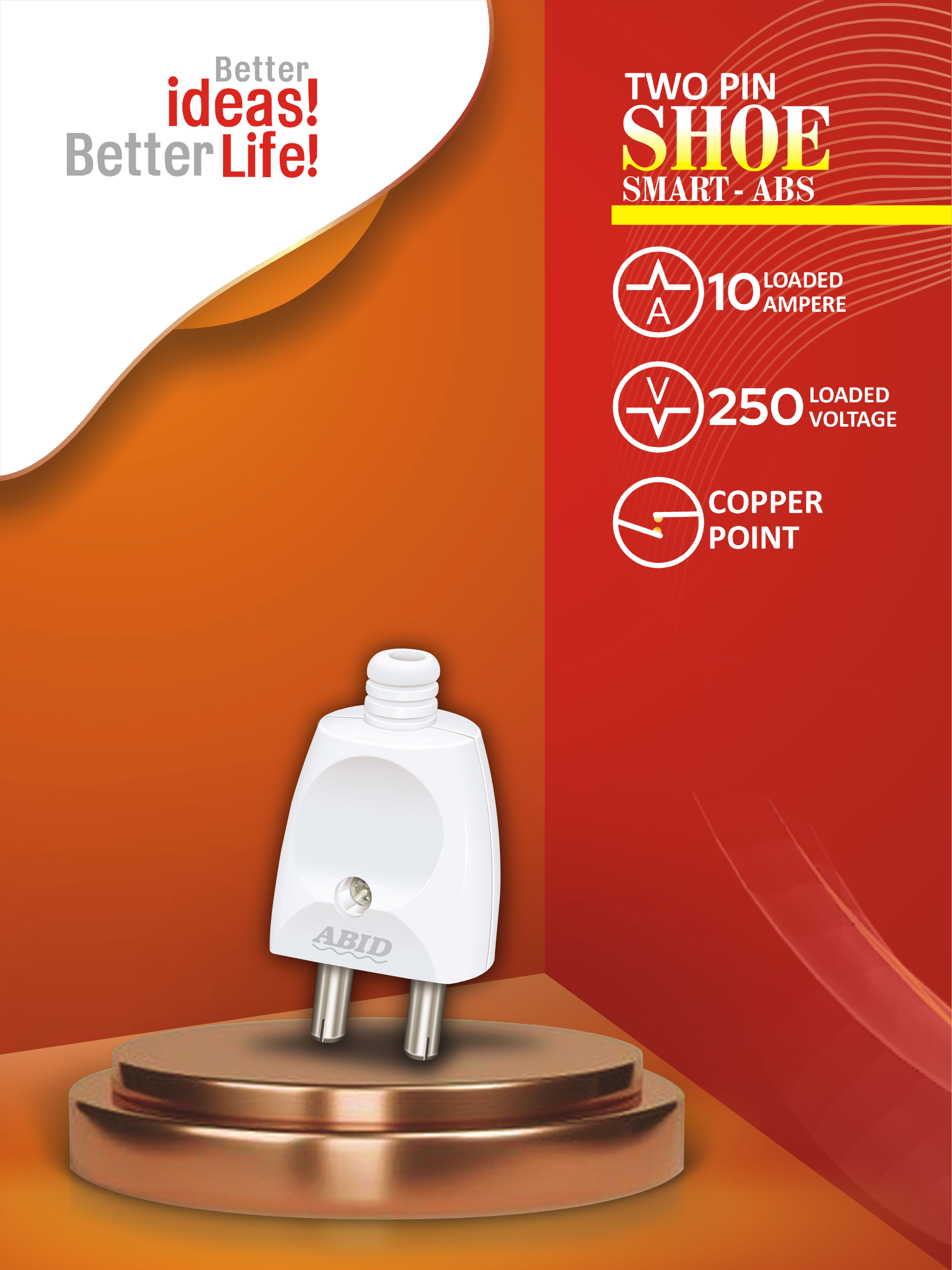 Two Pin Shoe Smart ABS