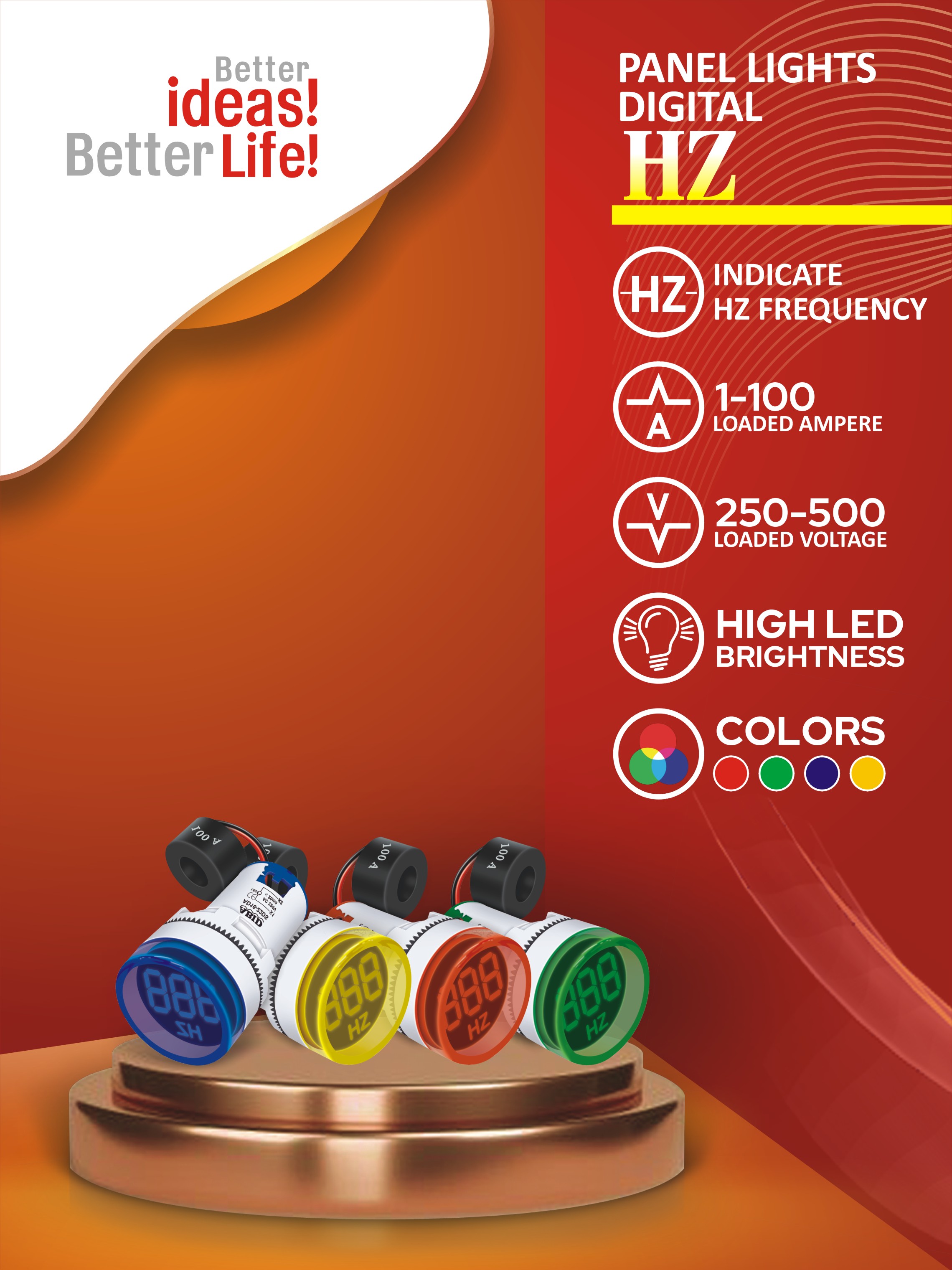 Penal Light Digital HERTZ