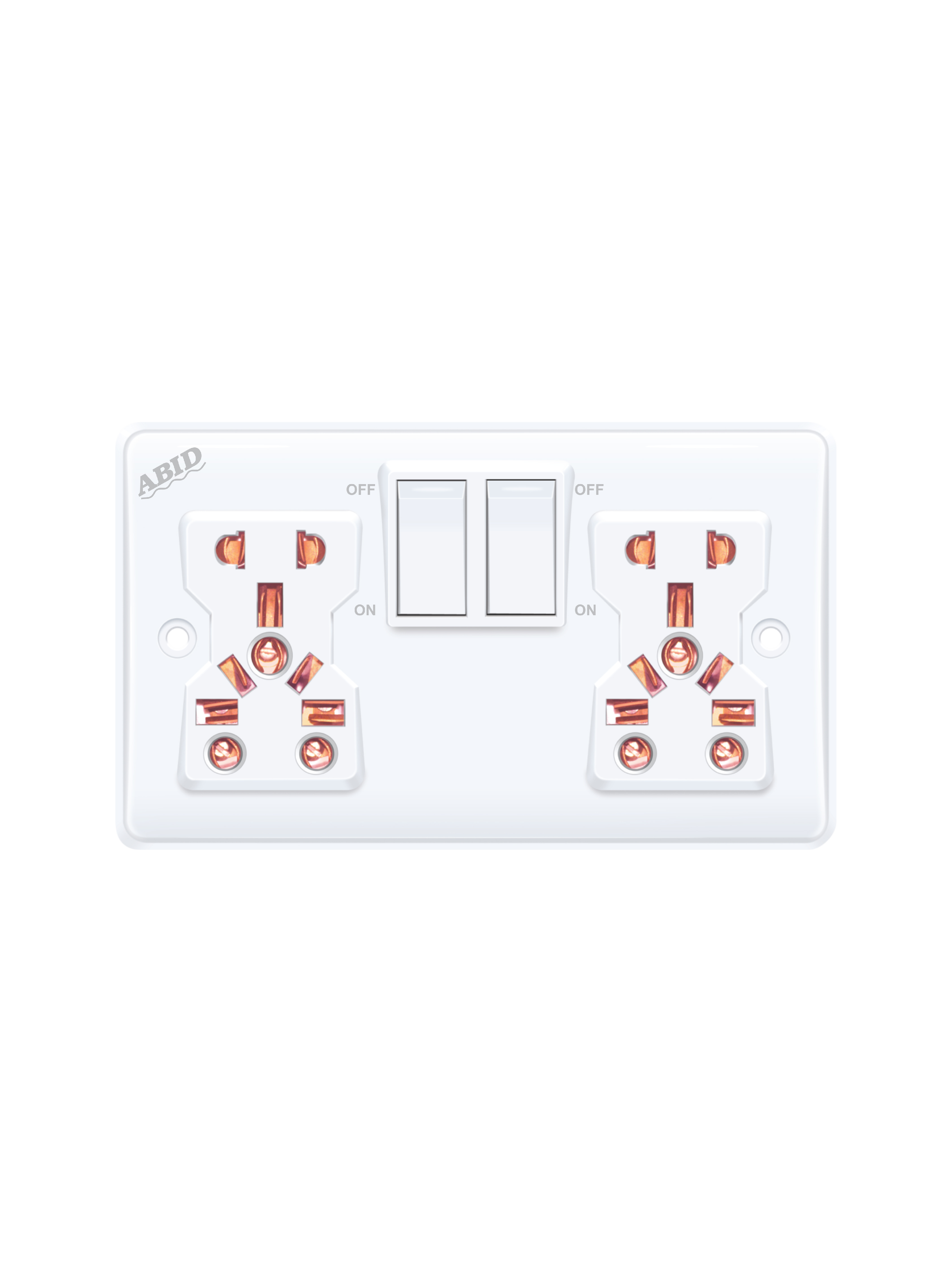 Light Plug Double Plate Porcelain 5in1(1)