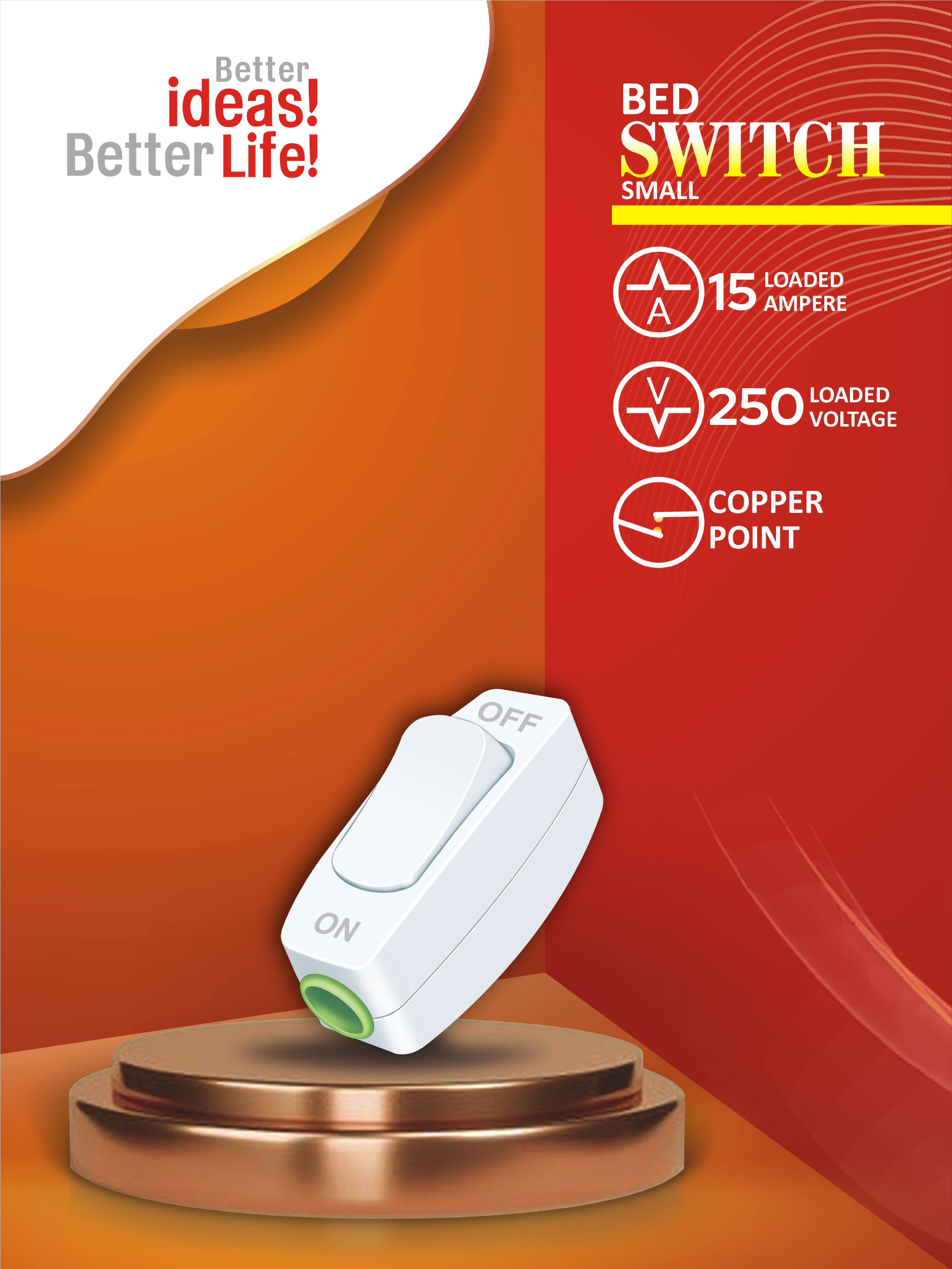 Bed Switch Small 10A