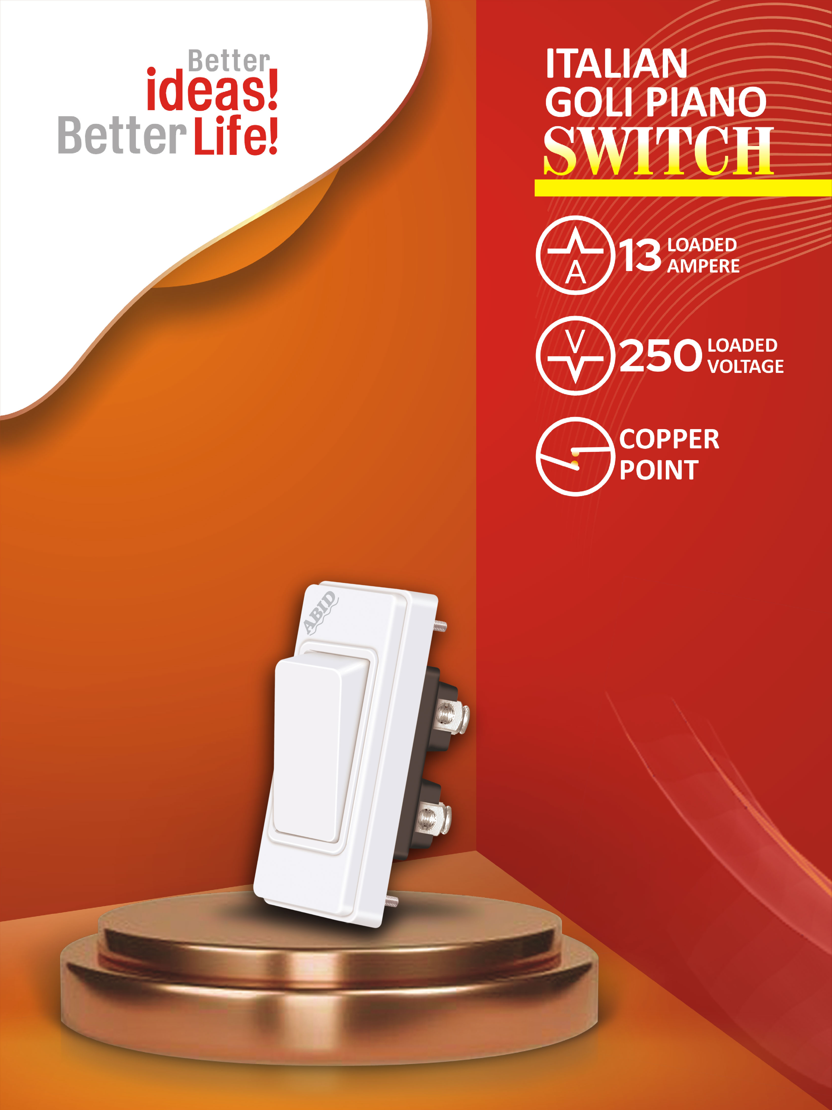 Italian Goli Piano Switch 